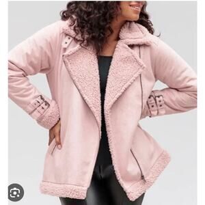 NWT Peach Aspen Jacket Dusty Lilac Medium P1360SU Womens $139